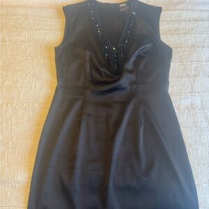 Elegant Black Sleeveless Dress